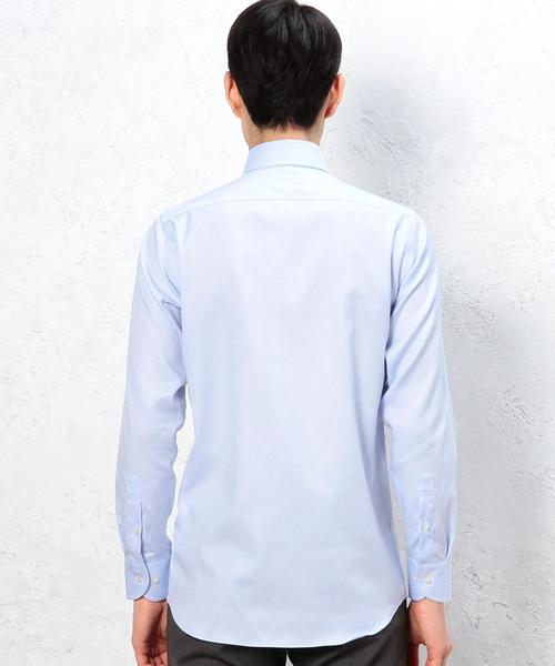 green label relaxing（グリーンレーベルリラクシング）の「E/IRON F/TWL WD シャツ◆（シャツ/ブラウス・メンズ・ライトブルー/ホワイト/ライラック・41cm/43cm/39cm/37cm/40cm/42cm/38cm）」の12枚目の写真