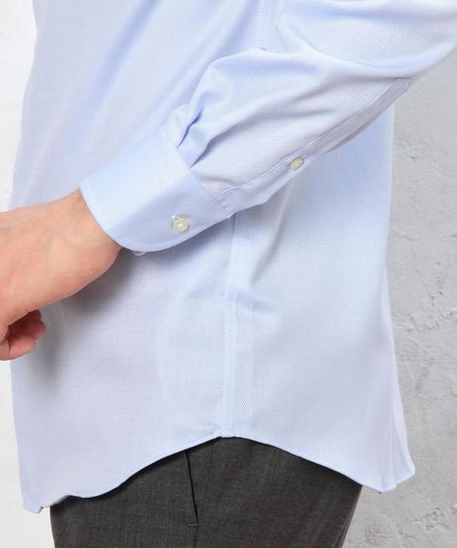 green label relaxing（グリーンレーベルリラクシング）の「E/IRON F/TWL WD シャツ◆（シャツ/ブラウス・メンズ・ライトブルー/ホワイト/ライラック・41cm/43cm/39cm/37cm/40cm/42cm/38cm）」の7枚目の写真