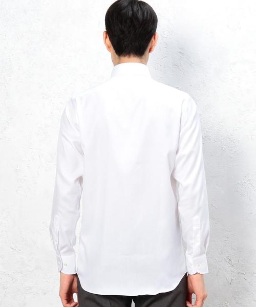 green label relaxing（グリーンレーベルリラクシング）の「E/IRON F/TWL WD シャツ◆（シャツ/ブラウス・メンズ・ライトブルー/ホワイト/ライラック・41cm/43cm/39cm/37cm/40cm/42cm/38cm）」の10枚目の写真