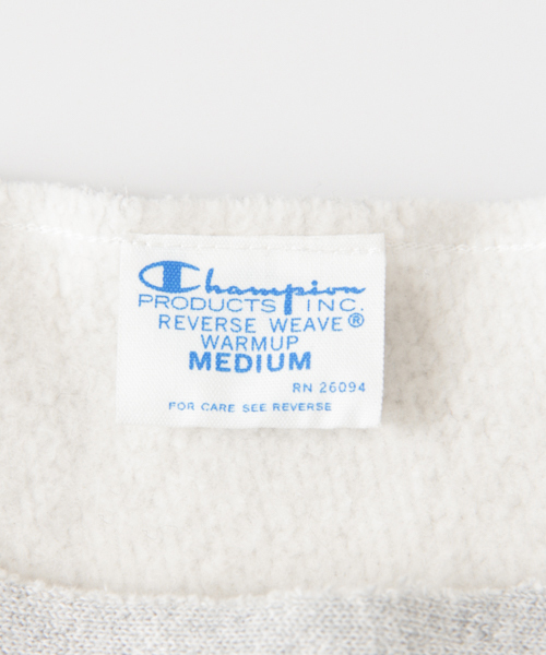 Champion（チャンピオン）の「Champion×URBAN RESEARCH　ボートネックスエット（スウェット・レディース・ブラック/オフホワイト/ライトグレー・MEDIUM）」の11枚目の写真