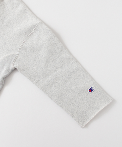 Champion（チャンピオン）の「Champion×URBAN RESEARCH　ボートネックスエット（スウェット・レディース・ブラック/オフホワイト/ライトグレー・MEDIUM）」の12枚目の写真