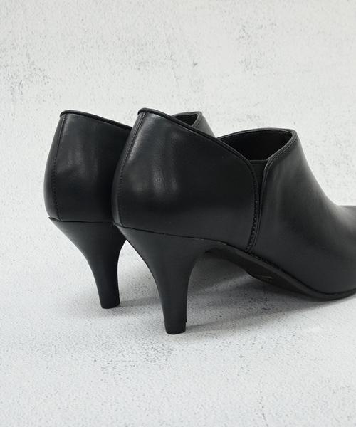 Boisson Chocolat（ボワソンショコラ）の「<<展開店舗限定>>〈B〉 ﾌﾟﾚｰﾝﾌﾞｰﾃｨｰ 70（ブーティ・レディース・ブラック/モカ/ベージュ/レオパード/その他・22cm/22.5cm/23cm/24.5cm/24cm/25cm/23.5cm）」の10枚目の写真