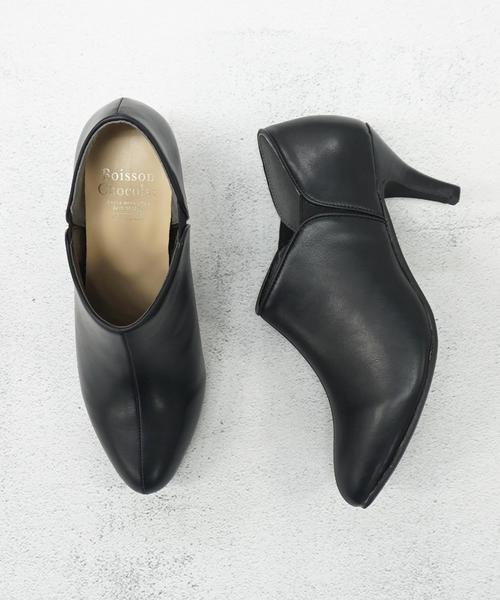 Boisson Chocolat（ボワソンショコラ）の「<<展開店舗限定>>〈B〉 ﾌﾟﾚｰﾝﾌﾞｰﾃｨｰ 70（ブーティ・レディース・ブラック/モカ/ベージュ/レオパード/その他・22cm/22.5cm/23cm/24.5cm/24cm/25cm/23.5cm）」の12枚目の写真