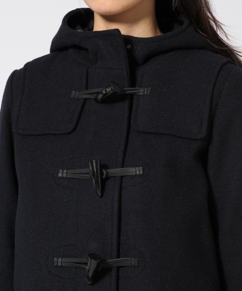 GLOBAL WORK（グローバルワーク）の「ロングダッフルコート/721794（ダッフルコート・レディース・ネイビー/ベージュ系その他/グレー・SMALL/MEDIUM）」の8枚目の写真