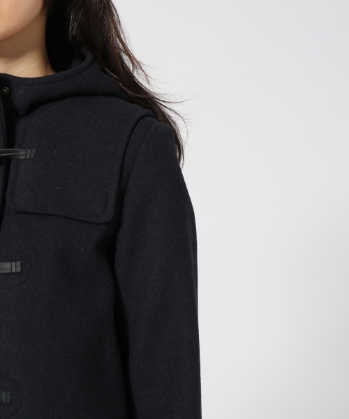 GLOBAL WORK（グローバルワーク）の「ロングダッフルコート/721794（ダッフルコート・レディース・ネイビー/ベージュ系その他/グレー・SMALL/MEDIUM）」の10枚目の写真