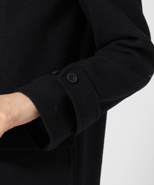 GLOBAL WORK（グローバルワーク）の「ロングダッフルコート/721794（ダッフルコート・レディース・ネイビー/ベージュ系その他/グレー・SMALL/MEDIUM）」の11枚目の写真