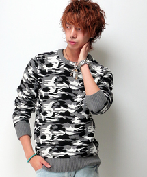 VENCEEXCHANGE | ボアニットクルーネックプルオーバー(ニット/セーター)