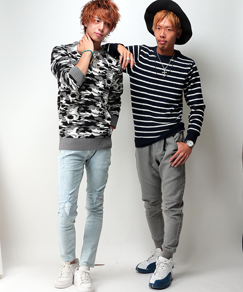 VENCEEXCHANGE（ヴァンスエクスチェンジ）の「ボアニットクルーネックプルオーバー（ニット/セーター・メンズ・ネイビー/グレー・LARGE/MEDIUM）」の12枚目の写真