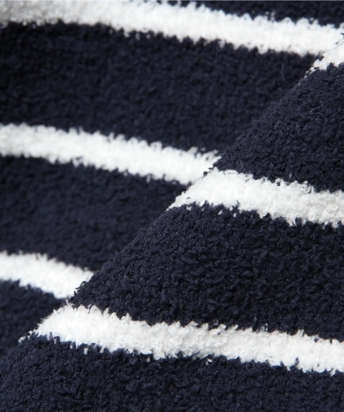 VENCEEXCHANGE（ヴァンスエクスチェンジ）の「ボアニットクルーネックプルオーバー（ニット/セーター・メンズ・ネイビー/グレー・LARGE/MEDIUM）」の8枚目の写真