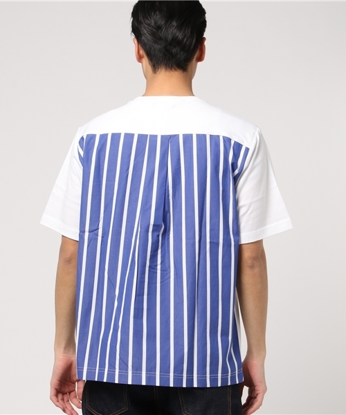 McGREGOR（マックレガー）の「コンビネーションTシャツ（Tシャツ/カットソー・メンズ・ネイビー/ホワイト・L/M/LL）」の10枚目の写真