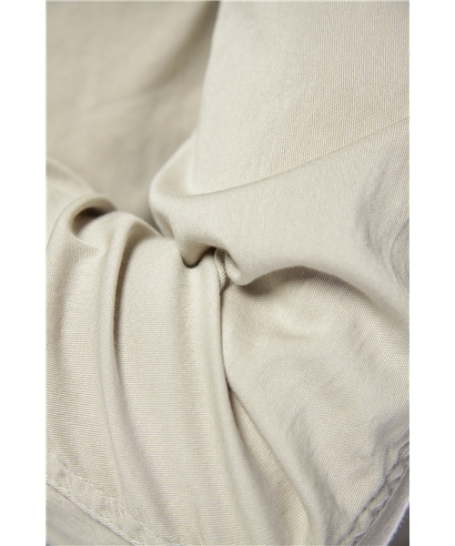 AMERICAN RAG CIE（アメリカンラグシー）の「AMERICANRAGCIEノーカラーブルゾン(213-AGQ-L111-BL058)（ミリタリージャケット・レディース・ライトベージュ/カーキ・フリー）」の9枚目の写真