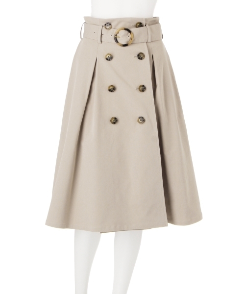 dazzlin(ダズリン)の「トレンチミディスカート(スカート・レディース・ベージュ/ブラウン/カーキ/ネイビー/グレー・SMALL/MEDIUM)」の19枚目の写真