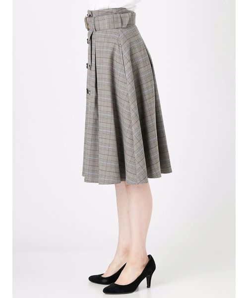 dazzlin(ダズリン)の「トレンチミディスカート(スカート・レディース・ベージュ/ブラウン/カーキ/ネイビー/グレー・SMALL/MEDIUM)」の17枚目の写真