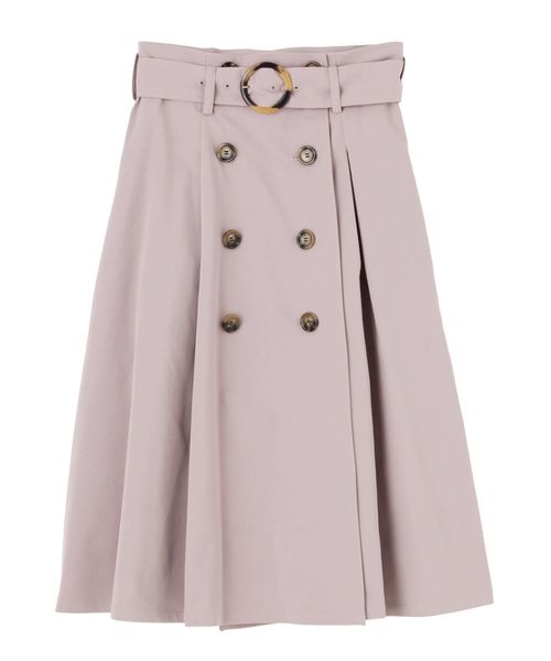 dazzlin(ダズリン)の「トレンチミディスカート(スカート・レディース・ベージュ/ブラウン/カーキ/ネイビー/グレー・SMALL/MEDIUM)」の7枚目の写真