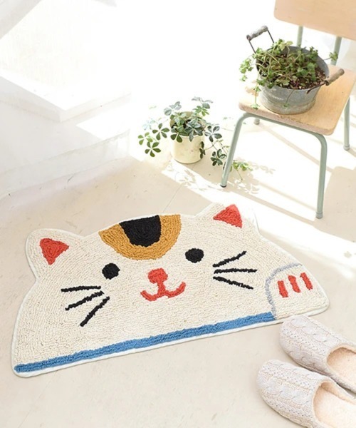 チチカカ(チチカカ)の「マット セミサークル アニマル 35×70cm 【WEB限定】(ラグ/マット・レディース・その他1/その他3/その他5/その他2/その他6/その他4/その他9/その他10/その他11/その他7/その他8・FREE)」の9枚目の写真