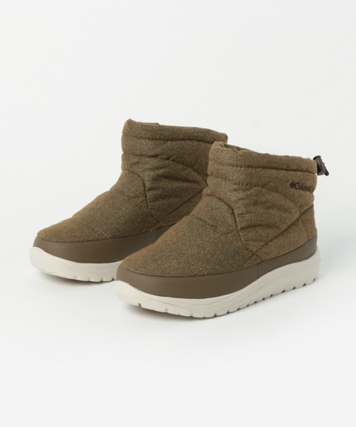 Columbia（コロンビア）の「スピンリール ミニブーツ ウォータープルーフ オムニヒート（ブーツ・メンズ・ブラック/グレー/ベージュ/ネイビー・8/7/9/6/5/10）」の3枚目の写真