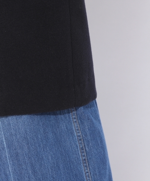 niko and...（ニコアンド）の「TRチェスターコート【niko and ...】（チェスターコート・レディース・チャコール/キャメル/ネイビー・MEDIUM/LARGE）」の7枚目の写真