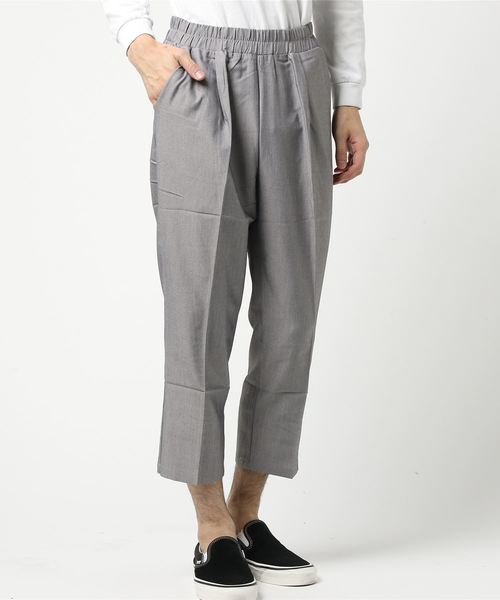 GGD SELECT(ジージーディー セレクト)の「GGD SELECT / TRイージーテーパード アンクルカット スラックスパンツ(スラックス・メンズ・チャコールグレー/ネイビー/ブルー/ベージュ/ブラック/ライトグレー・XL/L/M)」の22枚目の写真