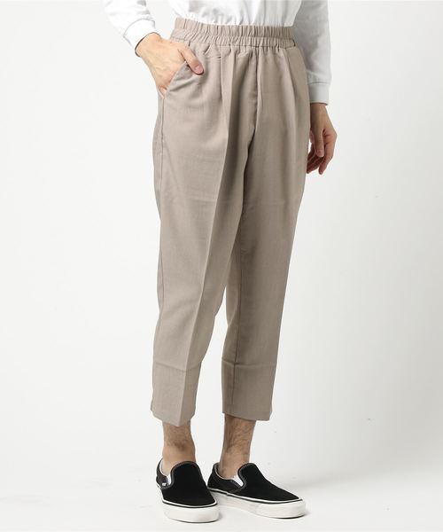 GGD SELECT(ジージーディー セレクト)の「GGD SELECT / TRイージーテーパード アンクルカット スラックスパンツ(スラックス・メンズ・チャコールグレー/ネイビー/ブルー/ベージュ/ブラック/ライトグレー・XL/L/M)」の21枚目の写真