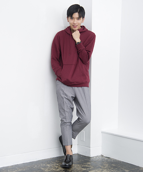 GGD SELECT(ジージーディー セレクト)の「GGD SELECT / TRイージーテーパード アンクルカット スラックスパンツ(スラックス・メンズ・チャコールグレー/ネイビー/ブルー/ベージュ/ブラック/ライトグレー・XL/L/M)」の11枚目の写真