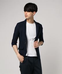 Luv maison | 鹿の子7分袖テーラードジャケット(テーラードジャケット)