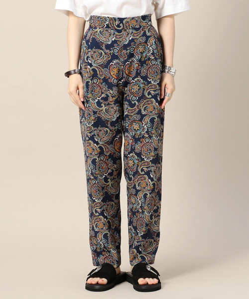 BEAUTY&YOUTH UNITED ARROWS（ビューティーアンドユースユナイテッドアローズ）の「BY ペイズリータックテーパードパンツ ◆（その他パンツ・レディース・ネイビー/オフホワイト・SMALL/MEDIUM）」の14枚目の写真