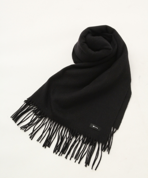 A part by（アパートバイ）の「カシミヤウールストール 800682（ストール/ショール・レディース・オフホワイト/ブラック/チャコールグレー/ライトグレー/レッド・FREE）」の9枚目の写真