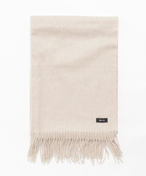 A part by（アパートバイ）の「カシミヤウールストール 800682（ストール/ショール・レディース・オフホワイト/ブラック/チャコールグレー/ライトグレー/レッド・FREE）」の18枚目の写真