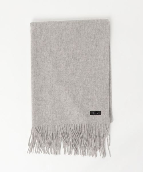 A part by（アパートバイ）の「カシミヤウールストール 800682（ストール/ショール・レディース・オフホワイト/ブラック/チャコールグレー/ライトグレー/レッド・FREE）」の21枚目の写真