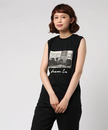 cepo | ノースリフォトプリントＴ(Tシャツ/カットソー)