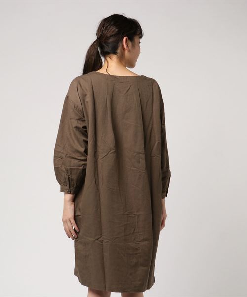 LBC（エルビーシー）の「サックワンピース（ワンピース・レディース・ブラック/オリーブ/ピンク・M/L）」の5枚目の写真