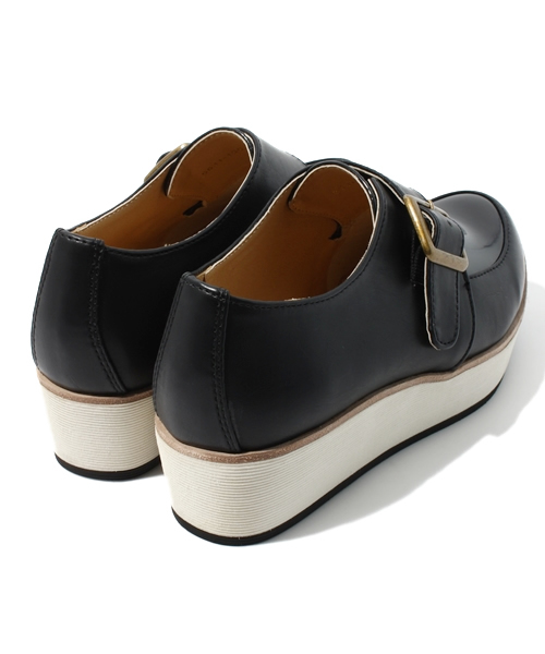 Another Edition（アナザーエディション）の「AE ThickSole Monk45（その他シューズ・レディース・ホワイト/ブラック・MEDIUM/SMALL/LARGE）」の5枚目の写真