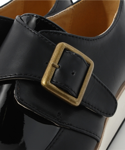 Another Edition（アナザーエディション）の「AE ThickSole Monk45（その他シューズ・レディース・ホワイト/ブラック・MEDIUM/SMALL/LARGE）」の8枚目の写真