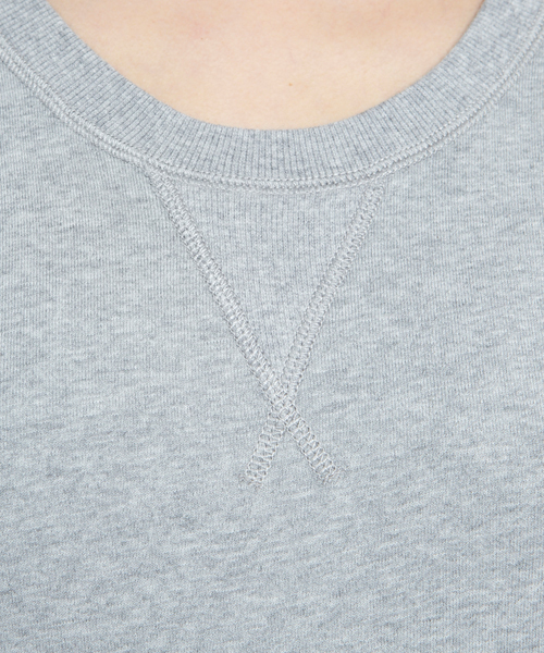 X-girl(エックスガール)の「SWEAT L/S TOP(スウェット・レディース・ブラック/アッシュグレー/レッド・1/2)」の9枚目の写真