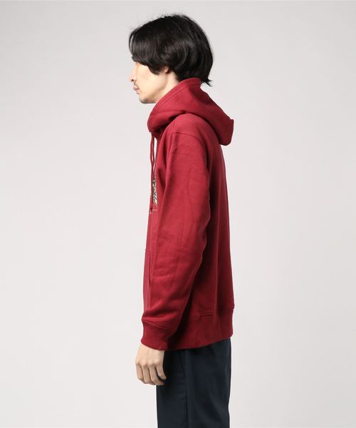 THRASHER（スラッシャー）の「TIGER FLAME CAMO SEWAT PARKA/スラッシャー プルオーバー パーカー（パーカー・メンズ・ホワイト/ブラック/グリーン/バーガンディー・SMALL/MEDIUM/LARGE/X-LARGE）」の5枚目の写真