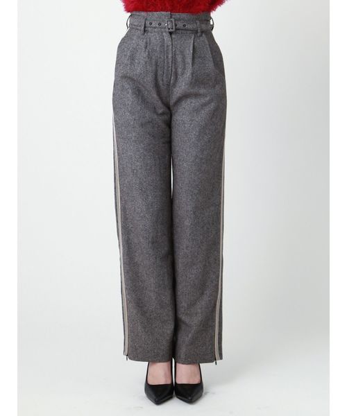 EMODA（エモダ）の「ラインベルトパンツ（その他パンツ・レディース・ブラウン/グレー/カーキ・SMALL/MEDIUM）」の12枚目の写真