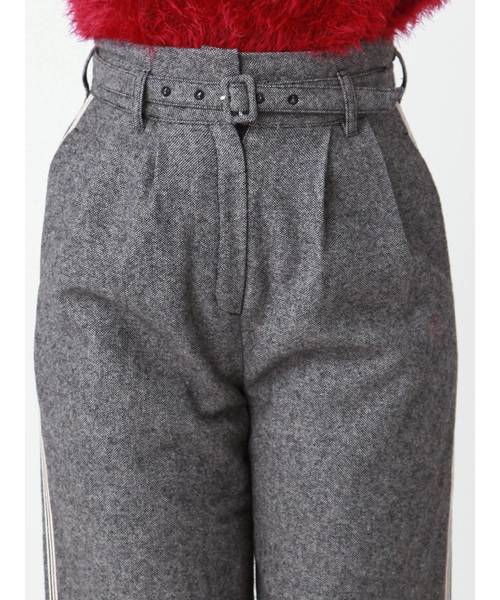 EMODA（エモダ）の「ラインベルトパンツ（その他パンツ・レディース・ブラウン/グレー/カーキ・SMALL/MEDIUM）」の5枚目の写真