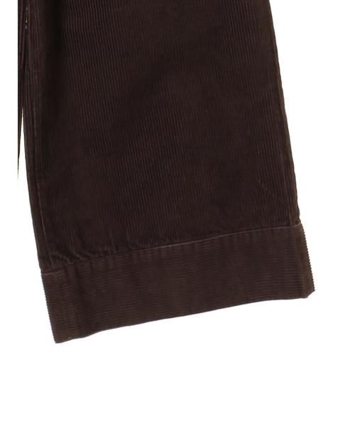 AMERICAN HOLIC（アメリカンホリック）の「裾切替コーデュロイワイドパンツ（その他パンツ・レディース・ベージュ/ネイビー/ブラウン/アイボリー・M/L）」の17枚目の写真