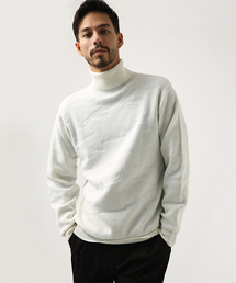 AZUL by moussy | ジャガードカモタートルネックプルオーバー(ニット/セーター)