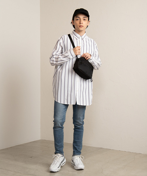 WEGO（ウィゴー）の「WEGO/ベーシックスクエアショルダーバッグ（ショルダーバッグ・メンズ・ブラック/マルチ/その他2/その他1/ホワイト・FREE）」の22枚目の写真