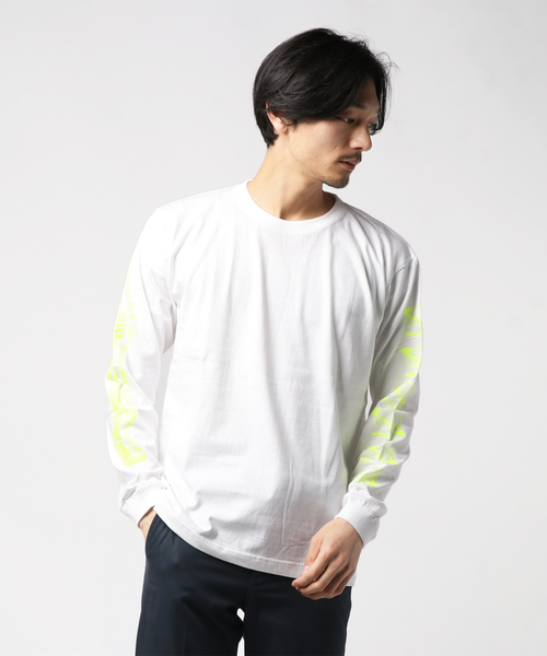 Sync.(スィンク)の「Sync.【KOSUKE KAWAMURA】LONG SLEEVE TEE "SPAM"(パーカー・メンズ・ホワイト/ブラック/ホワイト×イエロー・MEDIUM/LARGE/X-LARGE/XX-LARGE/SMALL)」の10枚目の写真