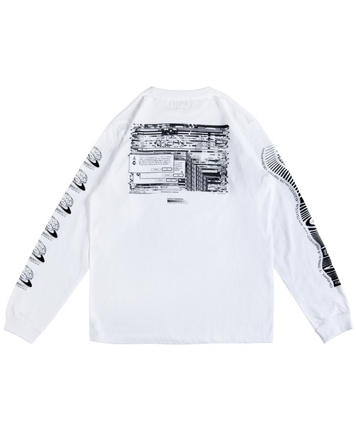 Sync.(スィンク)の「Sync.【KOSUKE KAWAMURA】LONG SLEEVE TEE "SPAM"(パーカー・メンズ・ホワイト/ブラック/ホワイト×イエロー・MEDIUM/LARGE/X-LARGE/XX-LARGE/SMALL)」の16枚目の写真