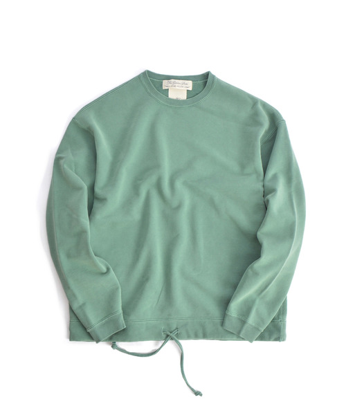 REMI RELIEF（レミレリーフ）の「REMI RELIEF/レミレリーフ SP裏毛アウトドアクルー(無地)（スウェット・メンズ・ブラック/ピンク/オレンジ/ブルー/グリーン/カーキ/オフホワイト/ブラウン/マスタード/ダークパープル/チェリーピンク・S/M/L/XL）」の21枚目の写真