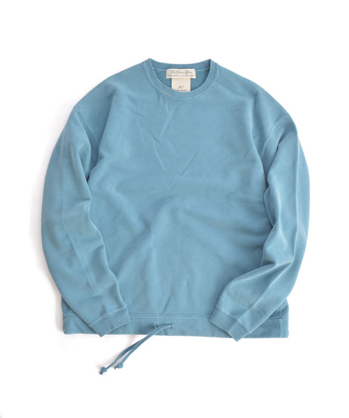 REMI RELIEF（レミレリーフ）の「REMI RELIEF/レミレリーフ SP裏毛アウトドアクルー(無地)（スウェット・メンズ・ブラック/ピンク/オレンジ/ブルー/グリーン/カーキ/オフホワイト/ブラウン/マスタード/ダークパープル/チェリーピンク・S/M/L/XL）」の22枚目の写真