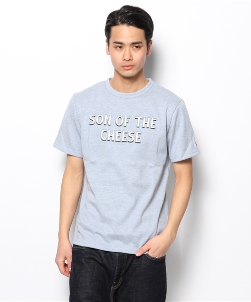 Free Peddler Market（フリーペドラーマーケット）の「【SON OF THE CHEESE】THE TEE（Tシャツ/カットソー・メンズ・グレー/ベージュ/ブルー・LARGE/SMALL/MEDIUM）」の3枚目の写真