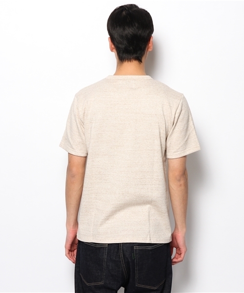 Free Peddler Market（フリーペドラーマーケット）の「【SON OF THE CHEESE】THE TEE（Tシャツ/カットソー・メンズ・グレー/ベージュ/ブルー・LARGE/SMALL/MEDIUM）」の4枚目の写真