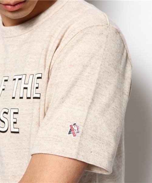 Free Peddler Market（フリーペドラーマーケット）の「【SON OF THE CHEESE】THE TEE（Tシャツ/カットソー・メンズ・グレー/ベージュ/ブルー・LARGE/SMALL/MEDIUM）」の6枚目の写真