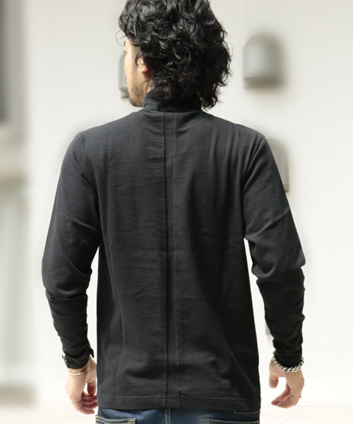 junhashimoto ジュンハシモト SERIBU セリブクルーネックTシャツ ブラック 3 メンズ junhashimoto（ジュンハシモト）の「Healthknit×junhashimoto Mock