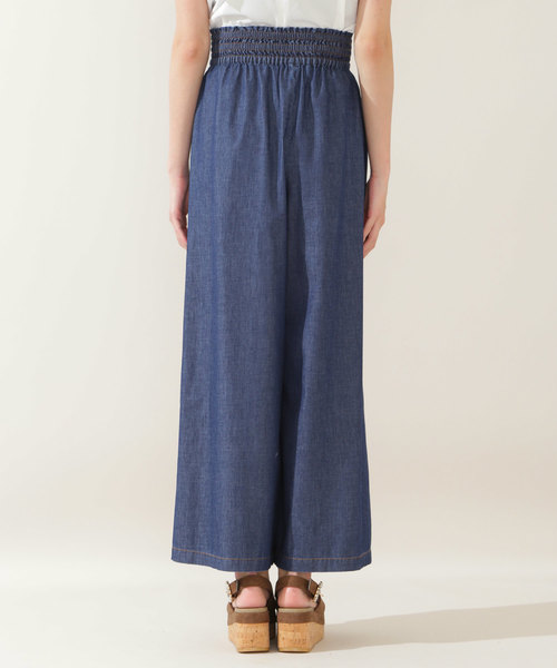 JILL by JILL STUART（ジルバイジルスチュアート）の「イージーパラッツォパンツ（デニムパンツ・レディース・ホワイト系その他/ネイビー/レッド系その他・FREE）」の15枚目の写真