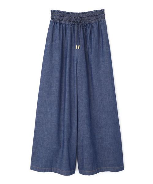 JILL by JILL STUART（ジルバイジルスチュアート）の「イージーパラッツォパンツ（デニムパンツ・レディース・ホワイト系その他/ネイビー/レッド系その他・FREE）」の16枚目の写真